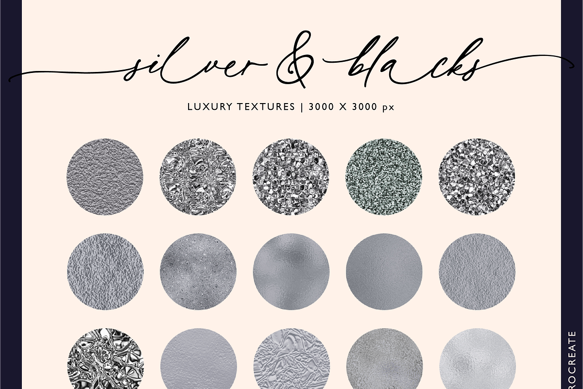 Metallic Watercolor Kit | Procreate, a Brush Add-On by theinkaffair (Photo 7 of 13)