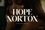 Hope Norton Elegant Serif Font, a Serif Font by Perfectype (Thumbnail 1 of 8)