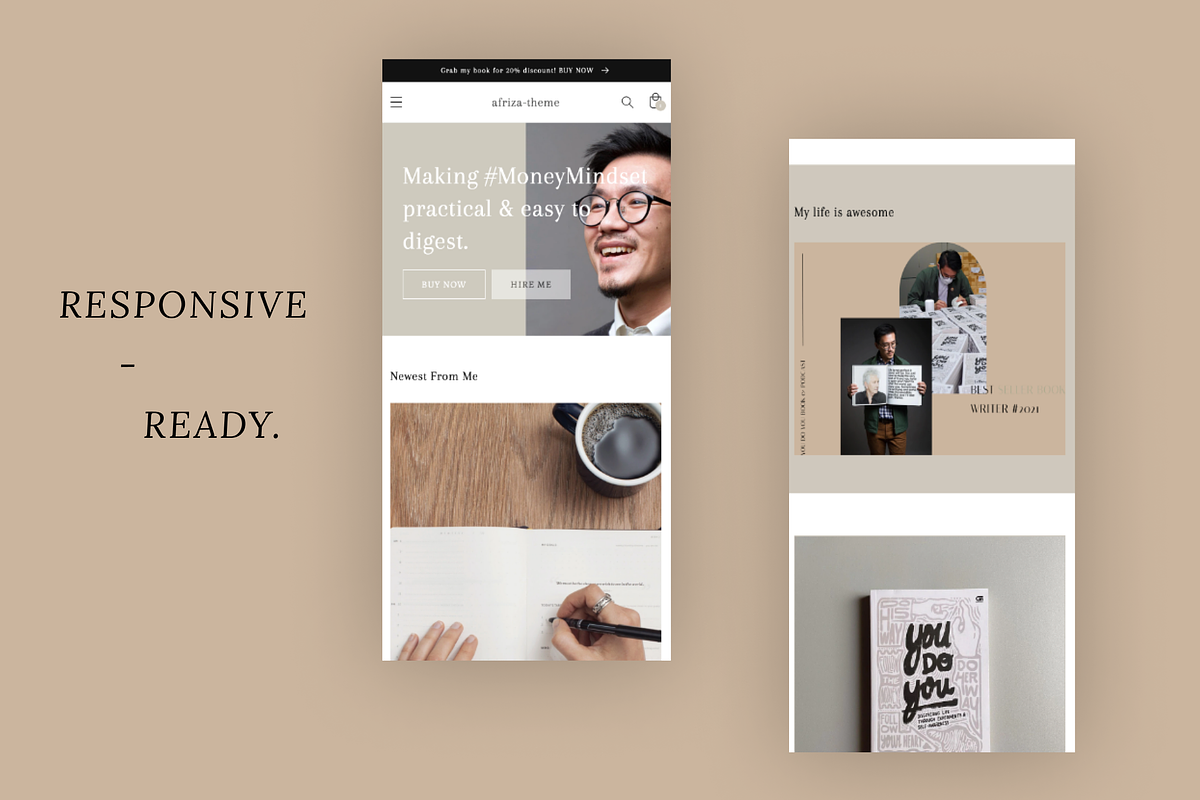 Shopify Theme - Ebook Store, a Templates & Theme by Reza Space (Photo 2 of 4)
