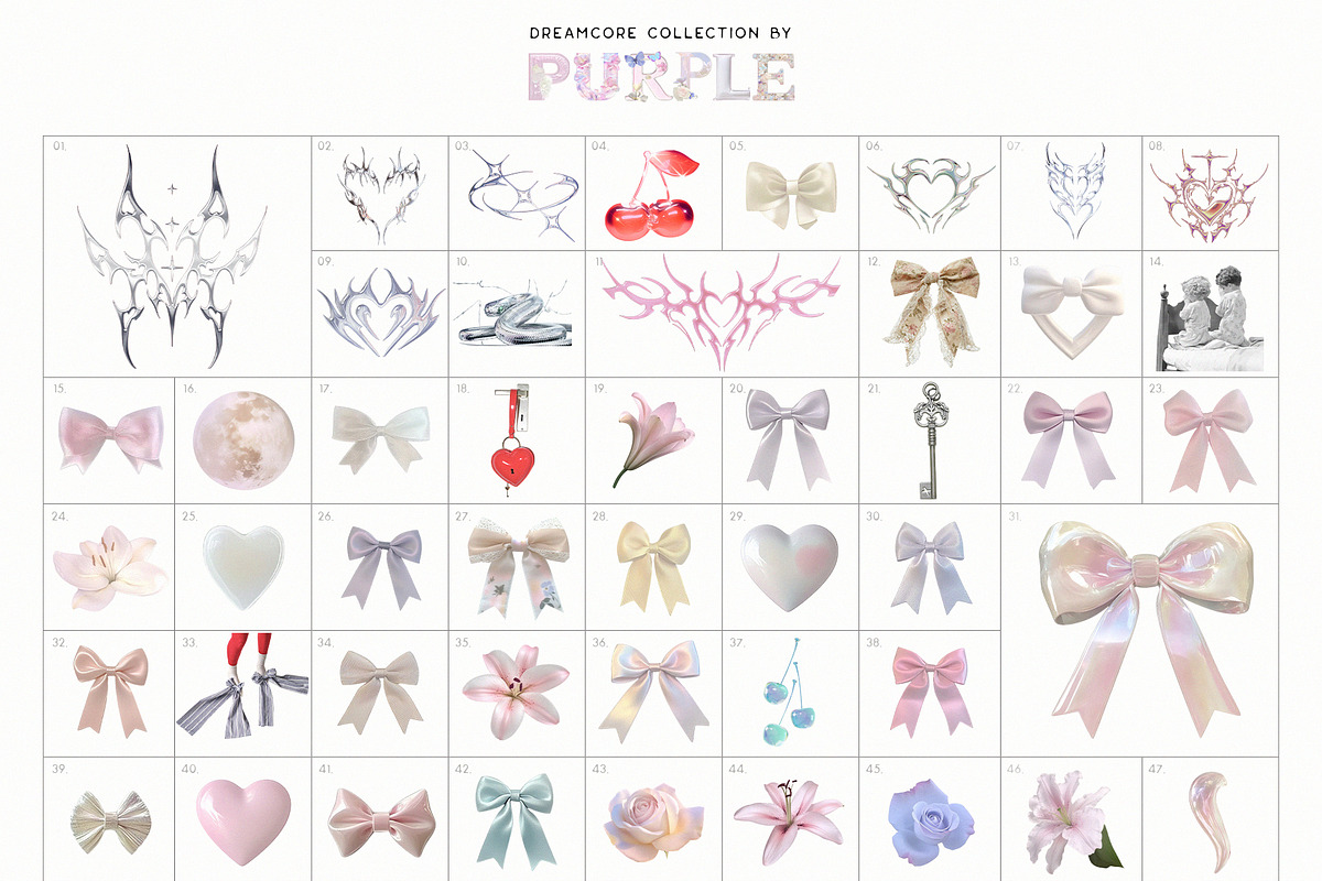 Dreamcore – Aesthetic Pack, an Object Graphic by Purple (Photo 4 of 11)