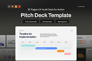 UX Audit Deck for Action, a Presentation Template by pickolabstudio (Thumbnail 1 of 6)