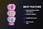Smart Home & IoT 3D Icon, an Object Graphic by Artnivora.Std (Thumbnail 3 of 4)