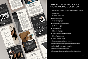 Canva Luxury Ebook & Workbook