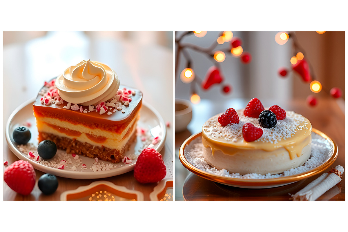 SET Cake Sweet Dessert Background, a Background Graphic by IrySha (Photo 5 of 7)