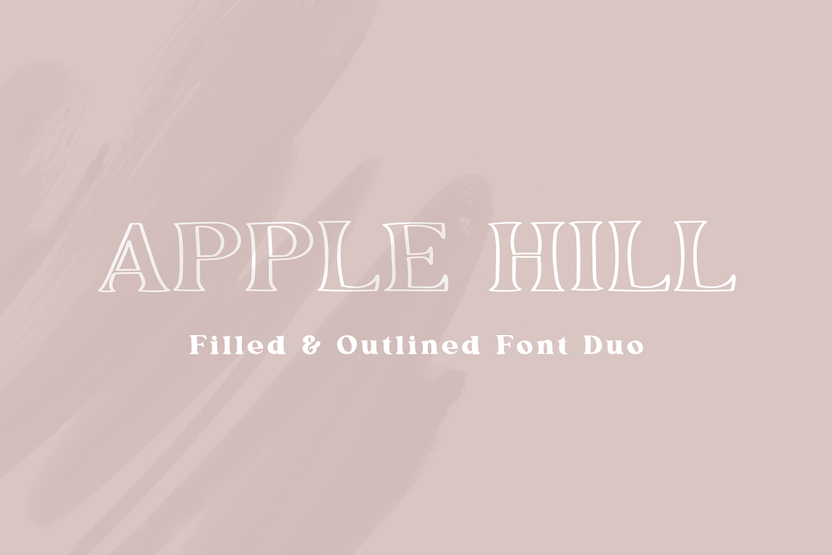 Apple Hill Duo, a Serif Font by Sofia Skoog (Photo 1 of 12)