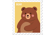 Cute Animal Stamps, an Animal Illustration by GennyOnThePaper (Thumbnail 3 of 6)