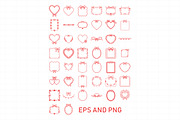 Coquette Valentine Frame Border Clip, an Illustration by Daily.Designs (Thumbnail 6 of 6)
