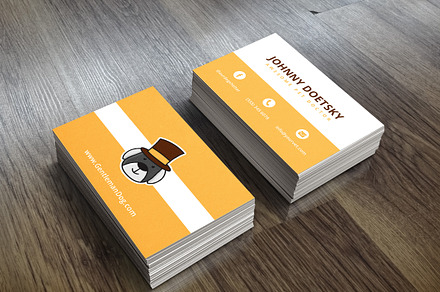 Business Card - GentleDog, a Business Card Template by Brandspark Mini