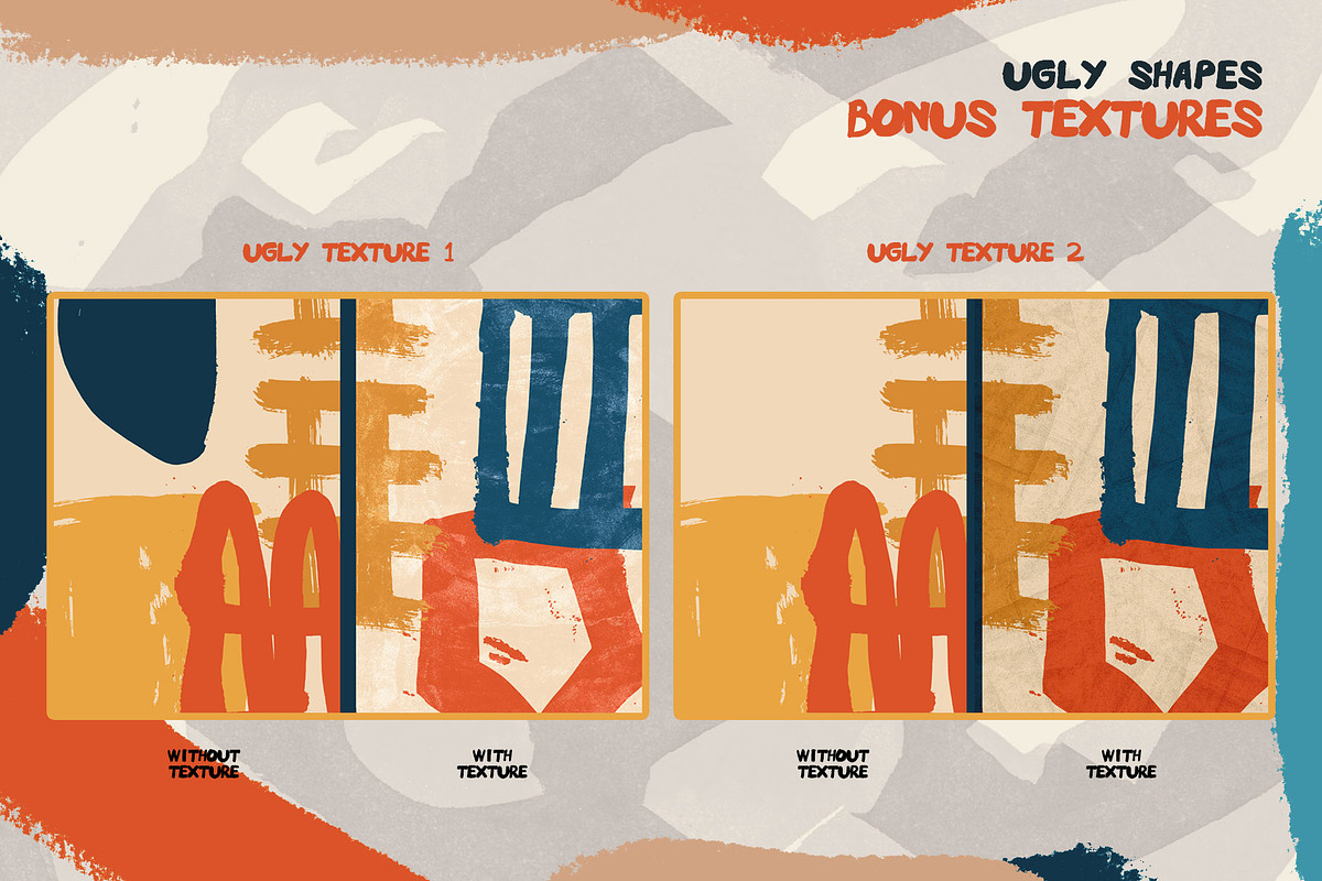 Ugly Shapes: 70 Shape Elements, a Pattern Graphic by nicholasasmita (Photo 10 of 19)