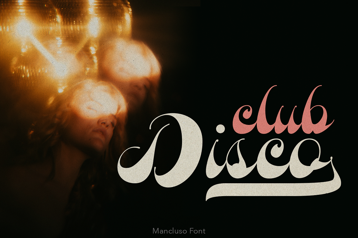 Mancluso Retro Script, a Script Font by TypeClassHeroes (Photo 2 of 15)
