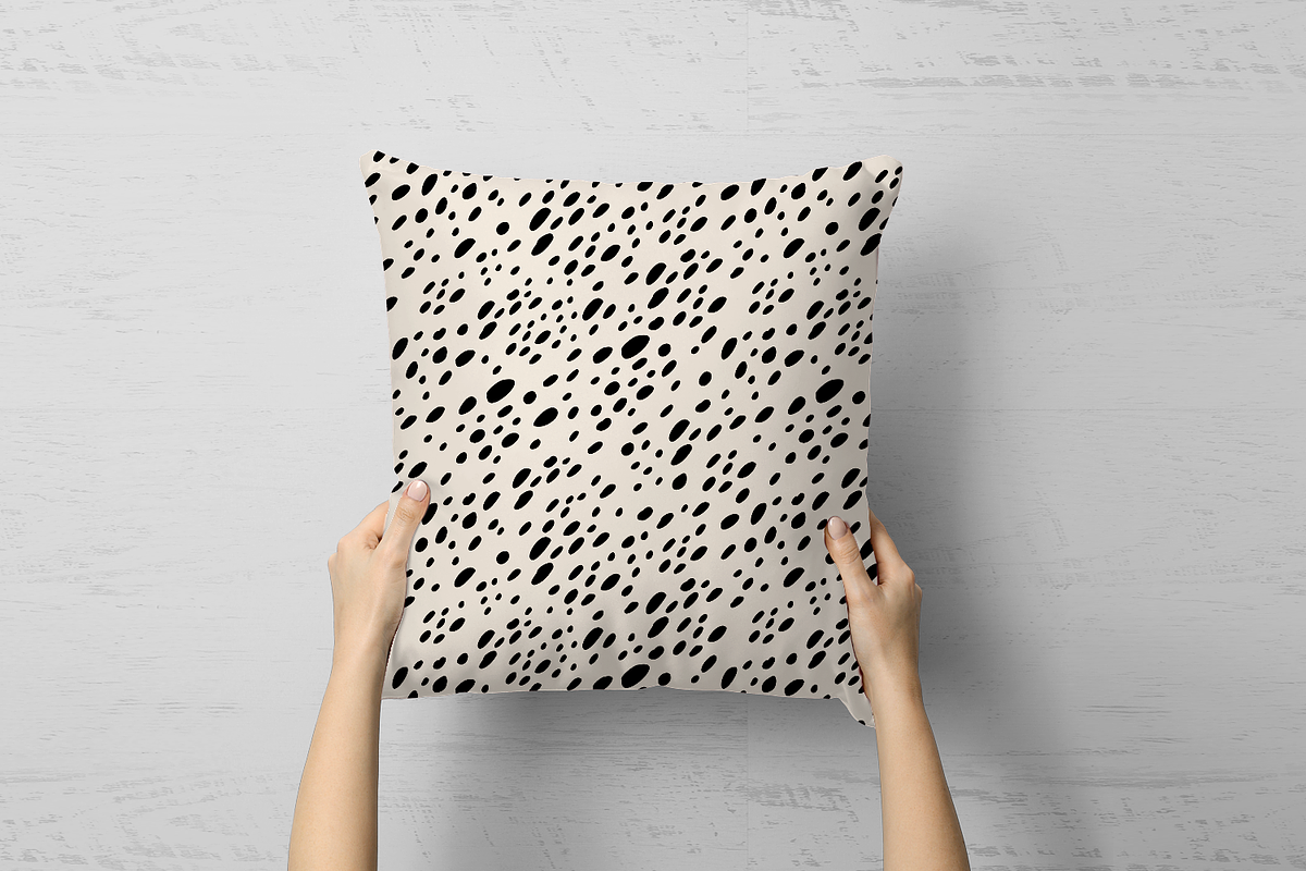 Black Spots | Vector Pattern, a Pattern Graphic by MalyskaStudio (Photo 4 of 5)