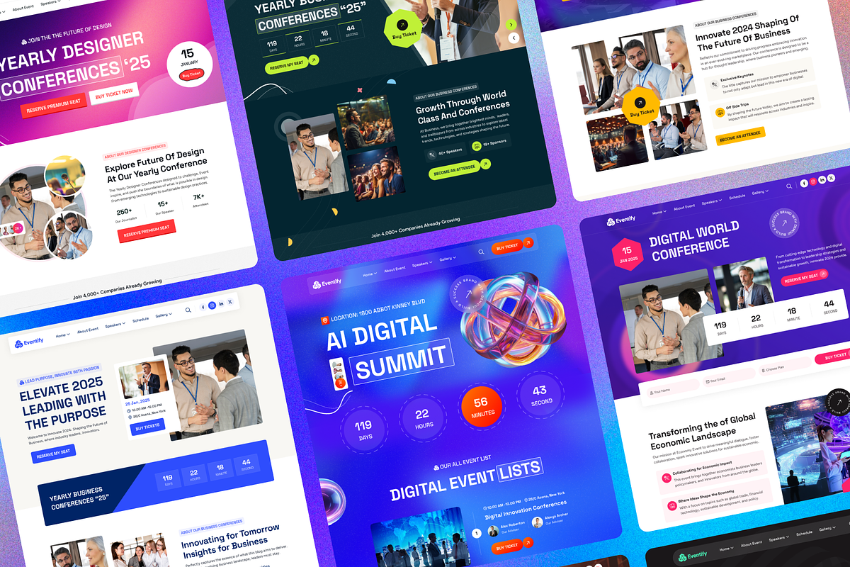 Eventify - Event WordPress theme, a WordPress Template by AliThemes (Photo 2 of 2)