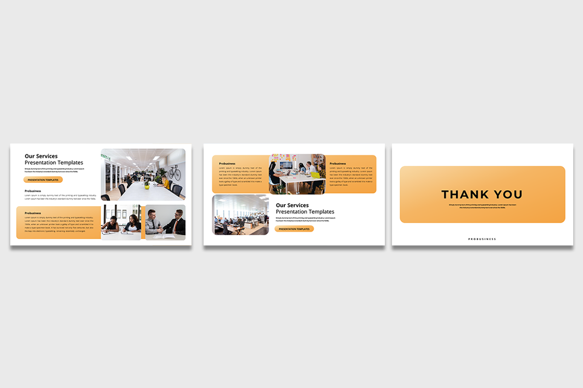 PROBUSINESS - PowerPoint Template, a Presentation Template by artchiles_design (Photo 4 of 4)