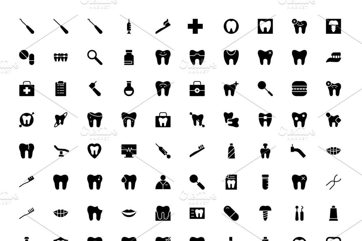 Dental Material icon, an Icon by Dinosoftlabs