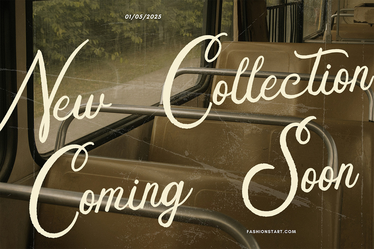 Lugston – Vintage Script Font, a Script Font by Arendxstudio (Photo 5 of 8)