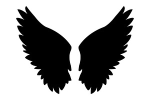 Angel wings, an Illustration by Mark1987