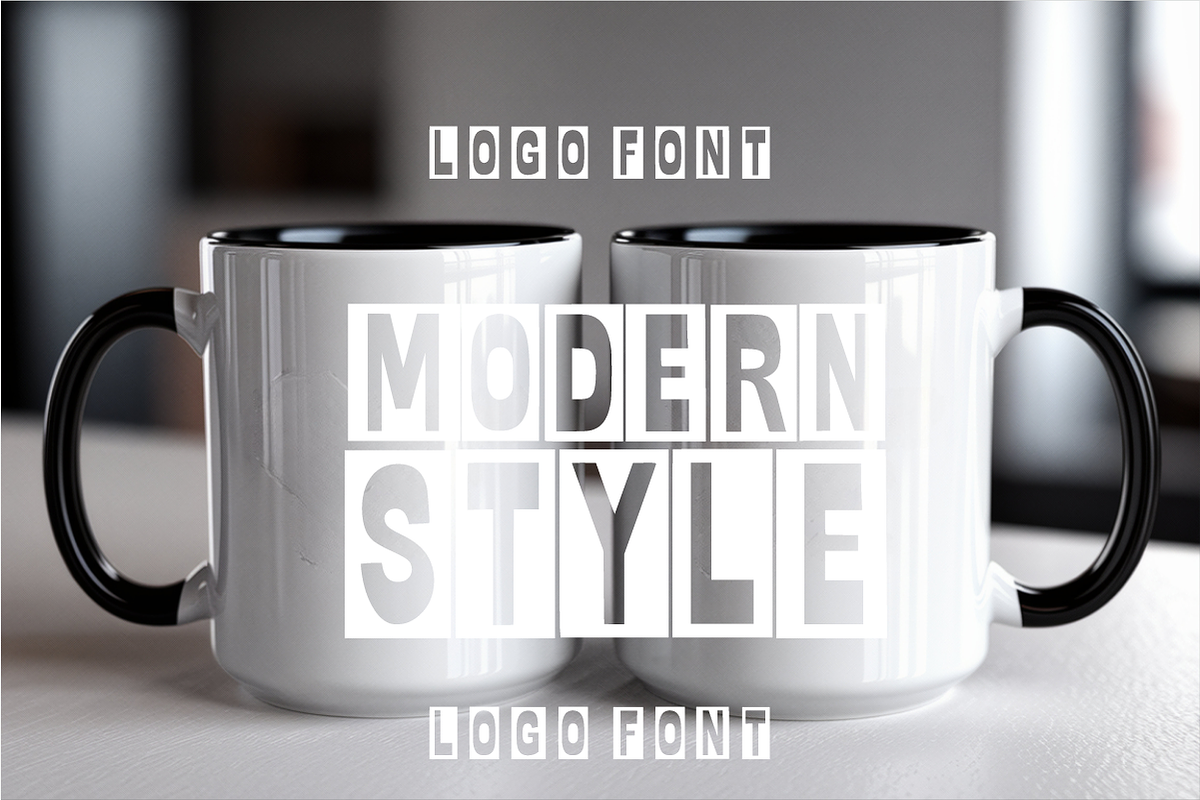 Blockchain - Modern Block Font, a Sans Serif Font by KiddoGlyphs Studio (Photo 2 of 5)