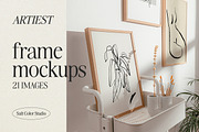 Artiest Frame Mockup Bundle, a Household Mockup by Salt Color Studio (Thumbnail 1 of 20)