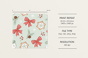 Winter holidays, a Pattern Graphic by Olena Kuznietsova (Thumbnail 4 of 9)