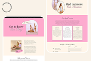 Wix Website Template - Pink Luxe, a Wix Template by The Pixel Palace (Thumbnail 7 of 7)