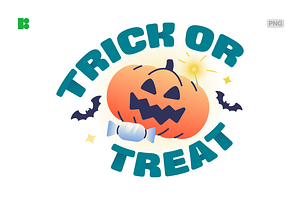 Lettering Trick Or Treat