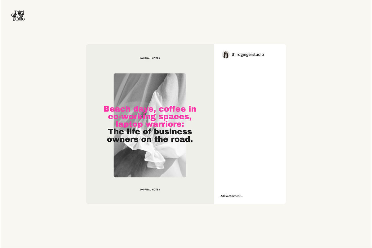 EVIE | Canva Social Media Templates, a Social Media Template by Third Ginger Studio (Photo 4 of 8)