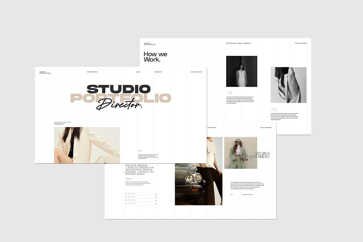 Expo | Brand Portfolio, a Presentation Template by creathrivestudio (Photo 2 of 10)