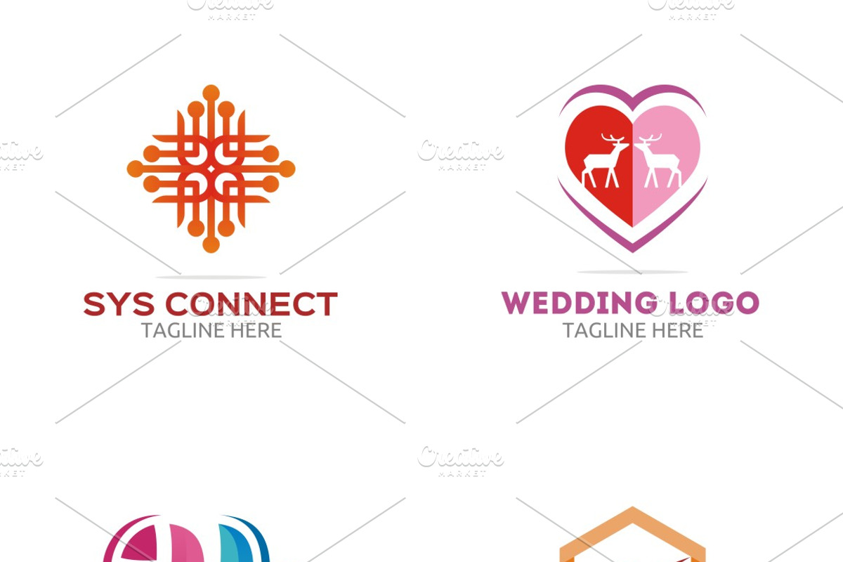 28 Best Logo Design #2, a Branding & Logo Template by Acongraphic (Photo 2 of 8)