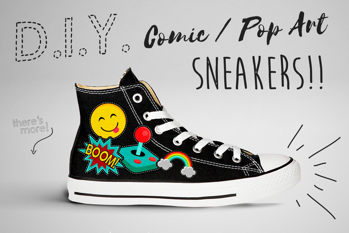 Trendy Patches: vintage 90's set!, a Graphic by Cienpies Design (Photo 4 of 8)