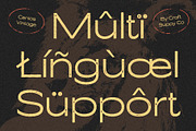 Cenios Vintage, a Sans Serif Font by Craft Supply Co. (Thumbnail 7 of 8)