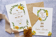 Rustic Sunflower Wedding Suite, an Invitation Template by BlueRobinDesignShop (Thumbnail 2 of 5)