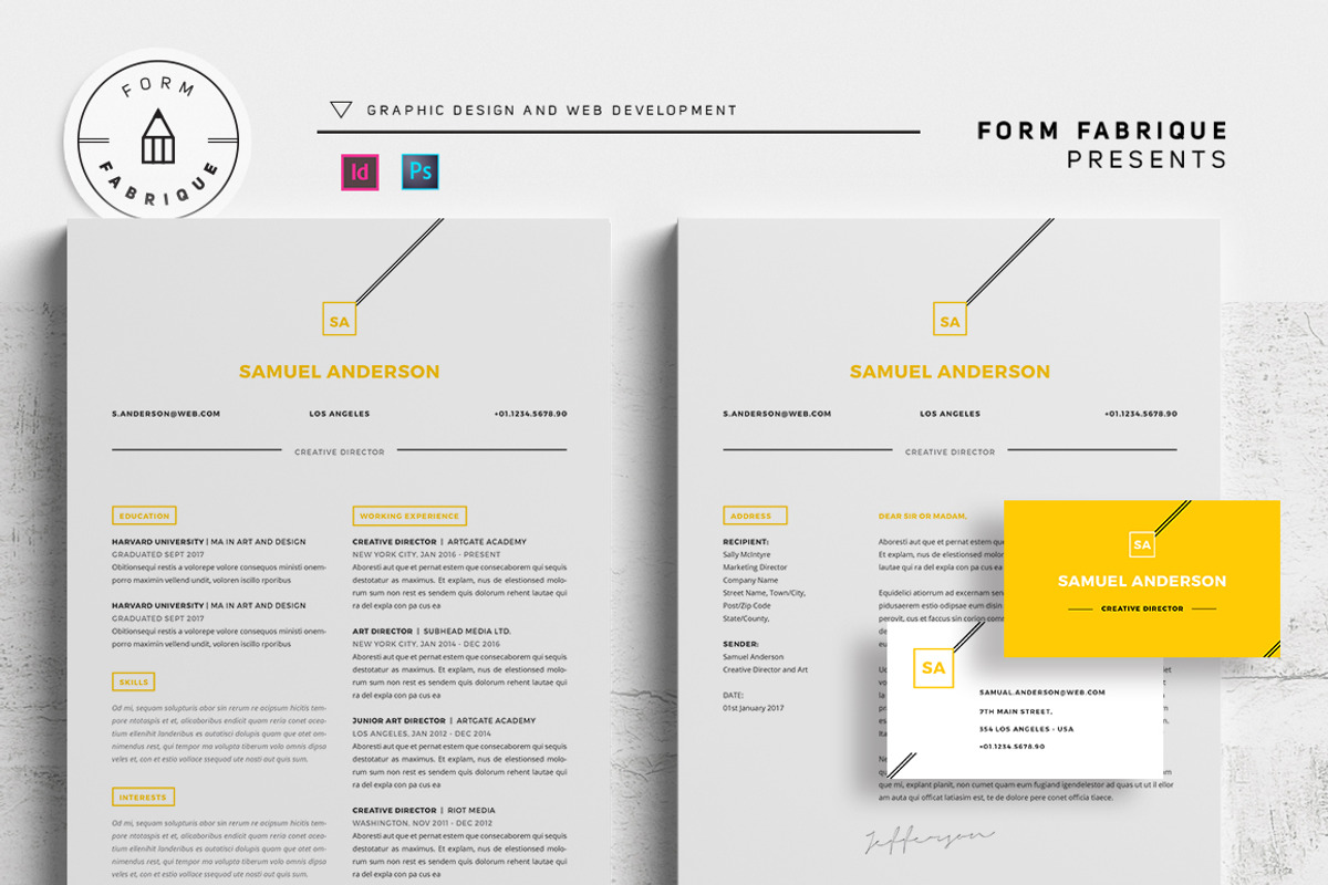 Resume/CV, a Resume Template by Form Fabrique (Photo 7 of 7)