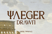 CS Yaeger Drawn, a Serif Font by Craft Supply Co. (Thumbnail 1 of 8)