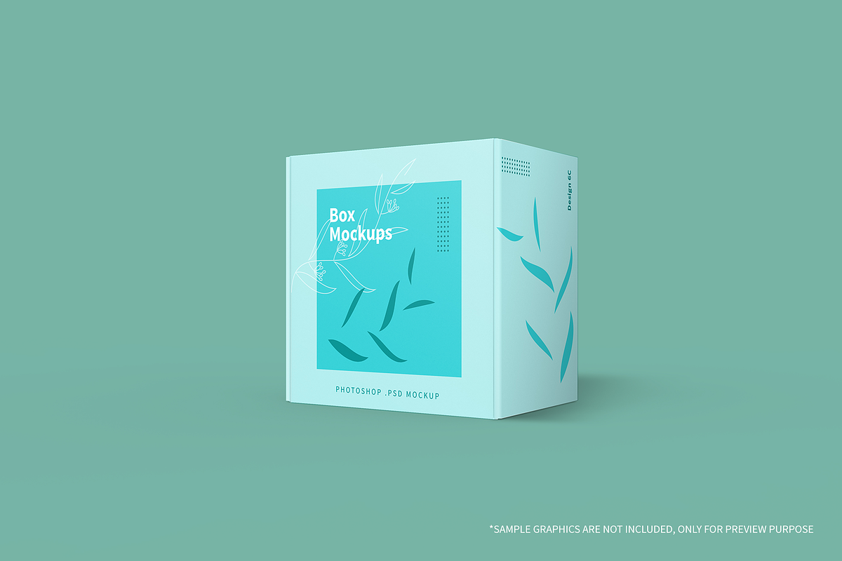 Mailing Box Packaging Mockups, a Cups & Container Mockup by shaikerintu (Photo 8 of 10)
