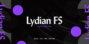 Lydian FS, a Sans Serif Font by FontSite Inc. (Thumbnail 2 of 4)