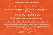 The Cardila - Retro Script, a Script Font by Letterhend Studio (Thumbnail 9 of 12)