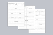 Budget Planner Pages Set V-08, a Stationery Template by shahsoft (Thumbnail 2 of 3)