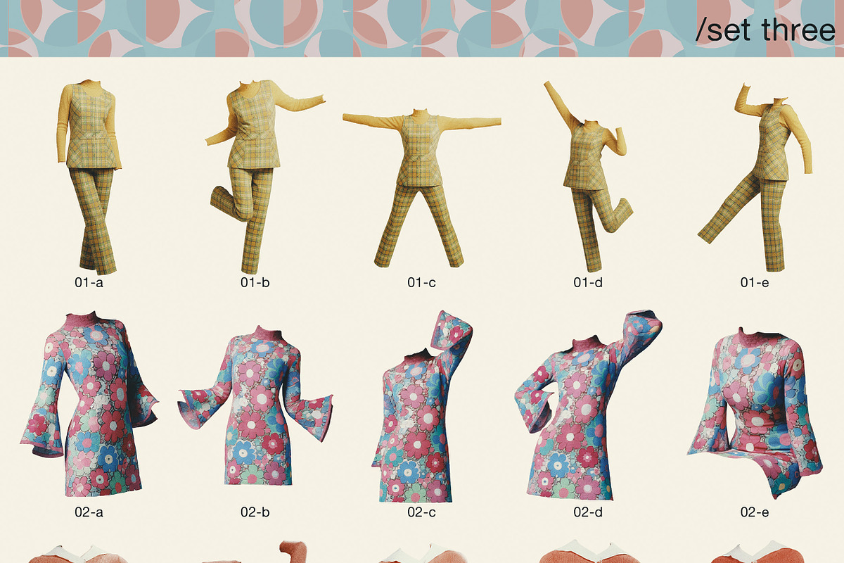 Collage Couture: 60s Edition, an Object Graphic by Megan Aili Designs (Photo 7 of 11)