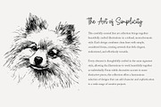 95 line art Dogs clip art, an Animal Illustration by Poppy Lane Studio (Thumbnail 6 of 11)
