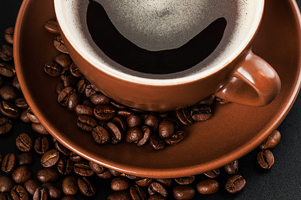Hot tea in white cup featuring background, beverage, and breakfast preview 6