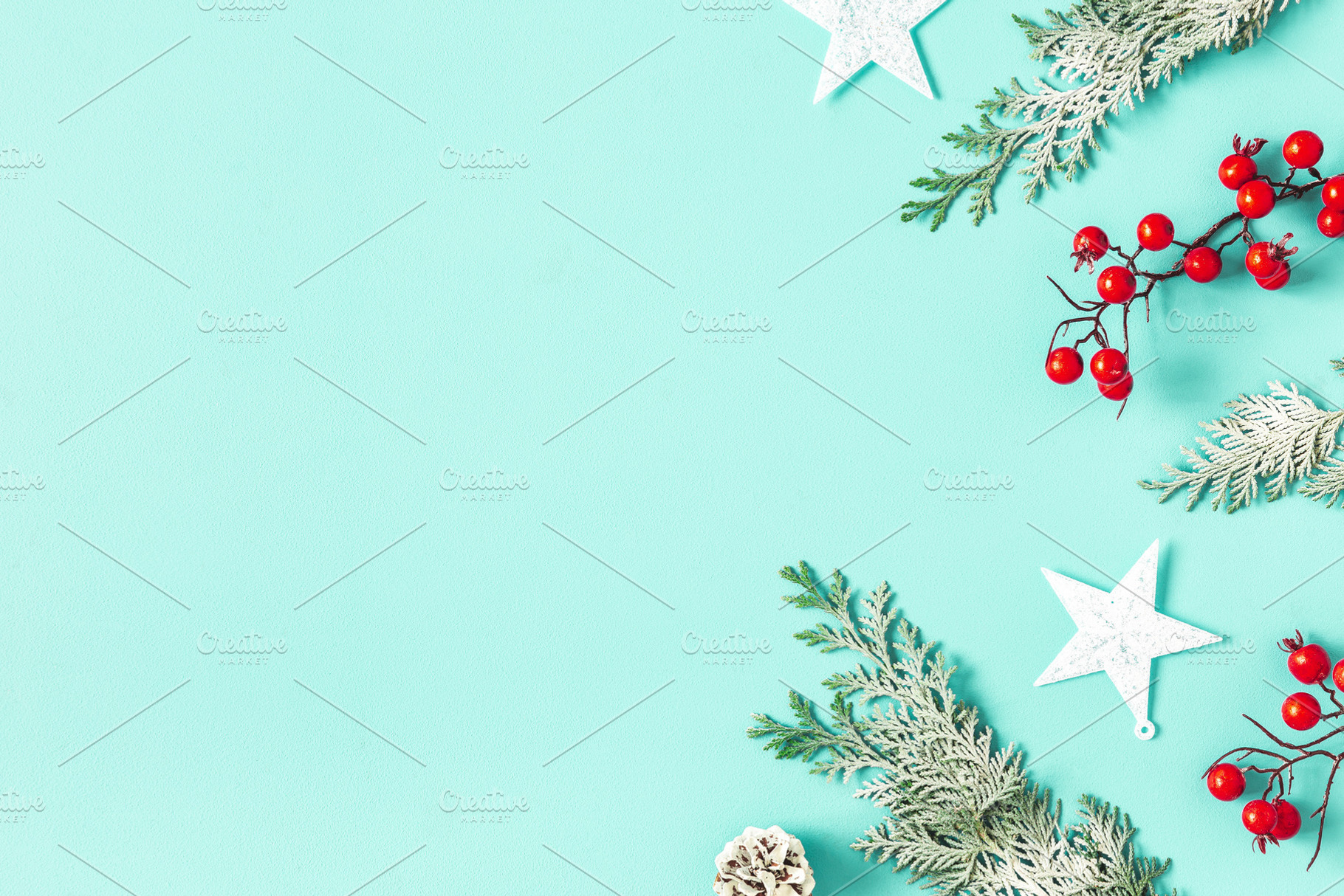 Christmas composition, a Holiday Photo by Flaffy