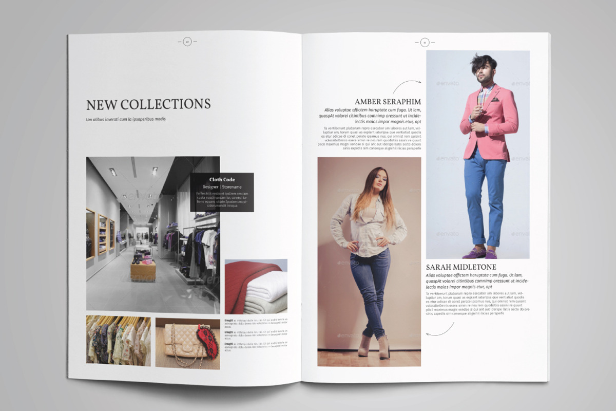 Lookbook | Catalogs Template 2, a Brochure Template by GreenDesign (Photo 2 of 5)