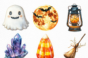 Halloween Sublimation Clipart, an Illustration by Craft Nest (Thumbnail 3 of 6)