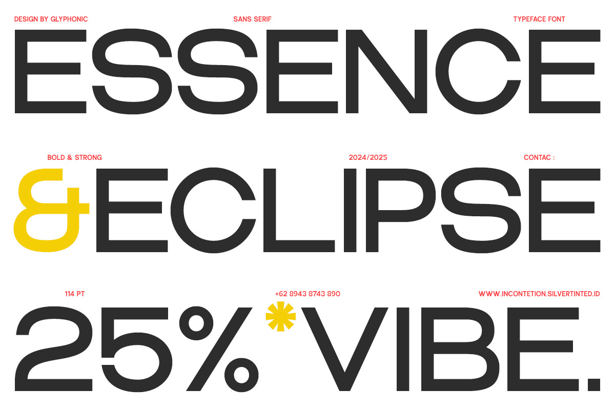 GC Quark - A Modern Sans Serif, a Sans Serif Font by Glyphonic (Photo 5 of 15)