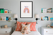 Rainbow watercolor clipart, an Illustration by CreativeByLu (Thumbnail 3 of 10)