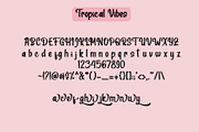 Tropical Vibes Cute Handwritten Font, a Handwritten Font by Yuby Creative (Thumbnail 6 of 6)
