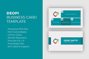 DEOPI Business Card Template