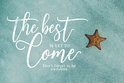 Adasmine Clean & Textured Script, a Script Font by Studio design (Thumbnail 16 of 22)