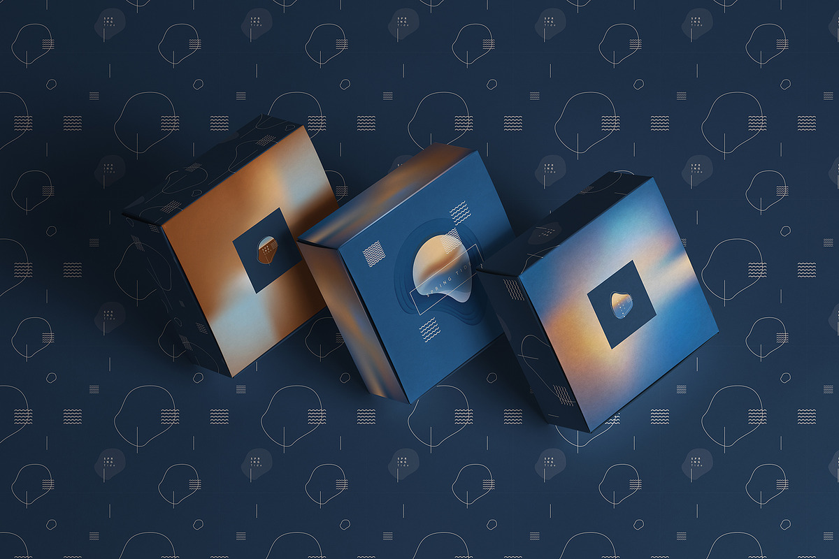 Spring Tide Branding Collection, a Texture Graphic by Polar Vectors (Photo 8 of 11)