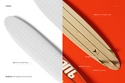 Surfboard Longboard Mockup, a Merchandise Mockup by Creatsy (Thumbnail 3 of 6)